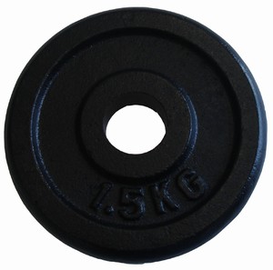ACRA Litinový kotouč (závaží) na činky 1,5kg - 25m