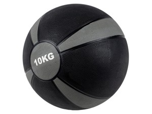 Medicinbal 10kg - šedo/černý