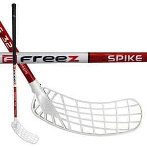 Florbalová hůl Freez SPIKE 32 RED 95 cm pravá