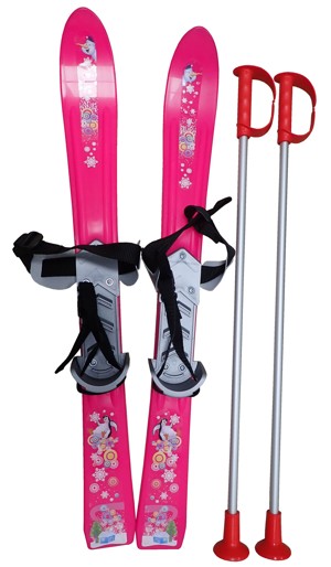 Plastkon LSP70-F Lyže dětské 70cm reflexní fialová