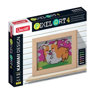 Quercetti 0799 Pixel Art 4 Kawaii Corgi – mozaika 