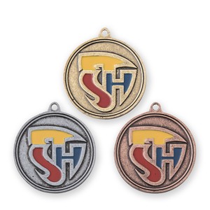 Medaile MS 22405.2 STŘÍBRNÁ hasičská