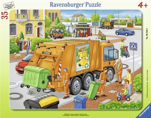 PUZZLE Ravensburger - Odvoz odpadu 35 dílků