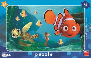 PUZZLE WD Nemo a želva 15 dílků