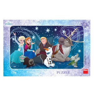 PUZZLE WD Frozen: Sněhové Vločky 15D