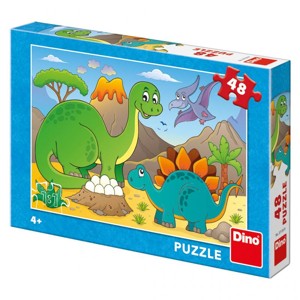 PUZZLE Dinosauři 48 dílků