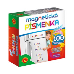 Magnetická písmenka na lednici