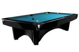 Kulečník pool DYNAMIC III 9ft (254x126) - černý