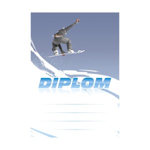 Sabe diplom A4 snowboard