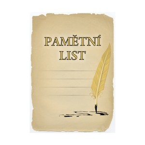 Sabe diplom A4 pamětní list