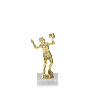 Figurky Volejbal - žena - zlatá
