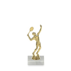 Figurky Tenista muž - zlatý