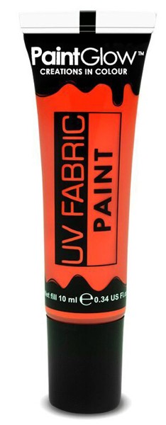 Barvy na textil UV neon 13 ml - oranžová (Neon ora