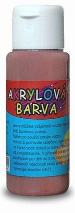 Hobby barvy - Akrylová barva 60ml- hnědá