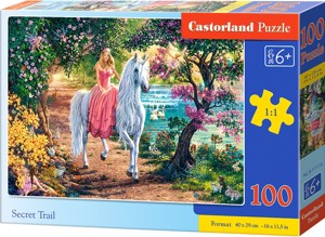 Puzzle Castorland 100 dílků premium - Tajná stezka