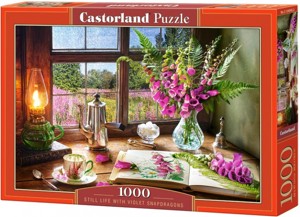 Puzzle Castorland 1000 dílků - Zátiší s hledíky (r