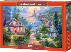 Puzzle Castorland 1500 dílků - Život na pobřeží