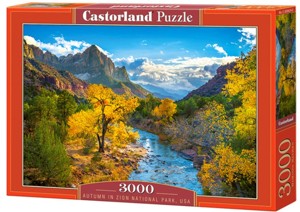 Puzzle Castorland 3000 dílků - Autumn in Zion Nati