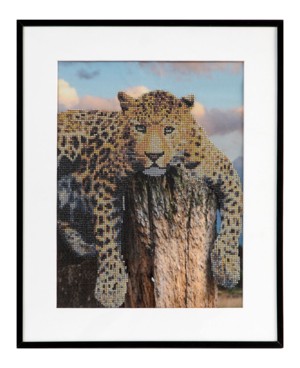 Diamantový obrázek - Leopard 40x50cm