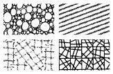 Gelová razítka - textura - geometrie I