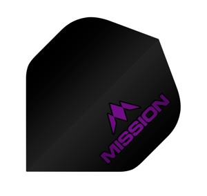 MISSION LETKY LOGO - BLACK/PURPLE F2507