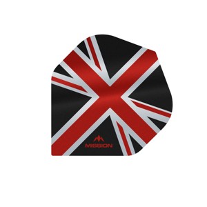 MISSION LETKY ALLIANCE UNION JACK - BLACK / RED F3