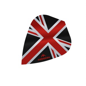 MISSION LETKY ALLIANCE UNION JACK - BLACK / RED F3