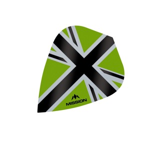 MISSION LETKY ALLIANCE-X UNION JACK - GREEN / BLAC