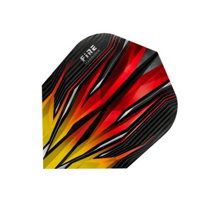 HARROWS LETKY FIRE NO6 - RED & YELLOW F3169