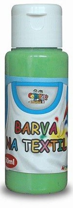 Barva na textil 60 ml - žluto zelená