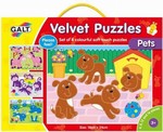 DĚTSKÉ Galt Sametové puzzle 4 v 1 AKCE