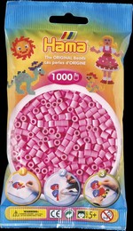 HAMA MIDI Pastelově růžové korálky 1.000 ks