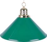 Kulečníková lampa - zlatá + 1 širm zelená