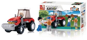 SLUBAN - Town Serie Traktor, 103 dílků