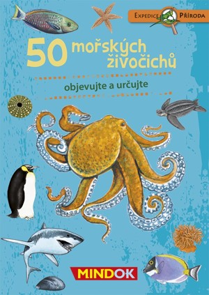 MINDOK EXPEDICE PŘÍRODA: 50 MOŘSKÝCH ŽIVOČICHŮ