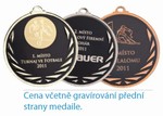 Medaile MD59 - zlatá