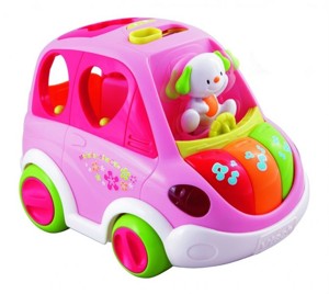 VTECH Mluvící Auto Vtech - růžové