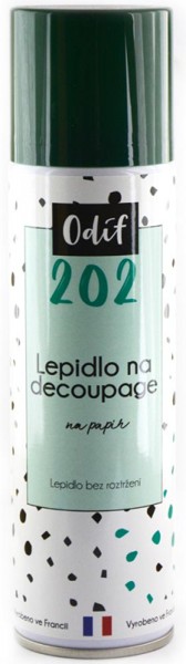 Odif Lepidlo 202 - lak na decoupage ve spreji, 250