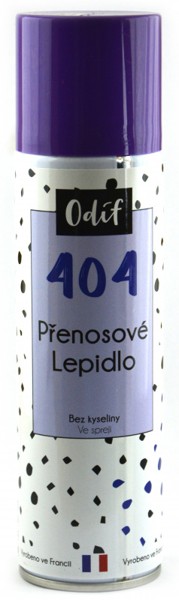 Odif Lepidlo 404 - přenosové ve spreji, 250 ml