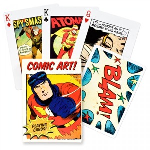 Piatnik Poker Vintage Comic Art