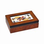 Dřevěná luxusní krabička Tarock - prázdná