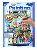 Malování podle čísel - Junior 22x30cm Džungle
