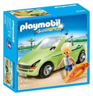 Playmobil - 6069 Kabriolet se surfařem