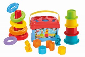 SIMBA Set na hraní 3 v 1 - vkládačka, pyramida, ke
