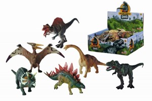 SIMBA Figurky Dinosaurů, 6 druhů, 18DP