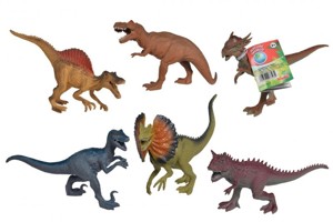 SIMBA Gumový dinosaurus 17-22cm, 6 druhů