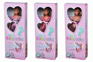 SIMBA Panenka Steffi Baby Surprise, 3 druhy