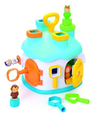 SMOBY Cotoons domeček vkládačka, 2 druhy