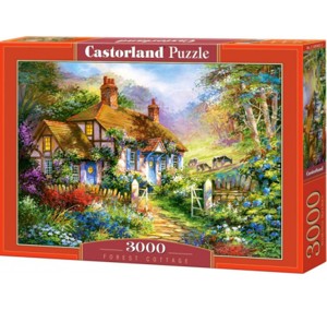 Puzzle 3000 - CASTORLAND Chaloupka v lese