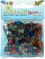 Mozaika odlehčená ledová mix barev 5x5mm 